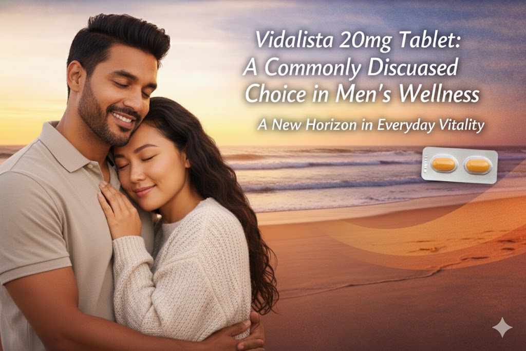 Vidalista 20mg Tablet: A Commonly Discussed Choice in Men’s Wellness