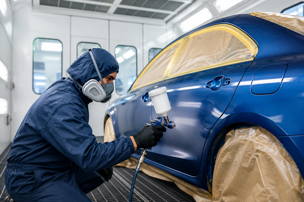 Car Spray Painting Brisbane: How to Restore Your Vehicle’s Appearance Professionally