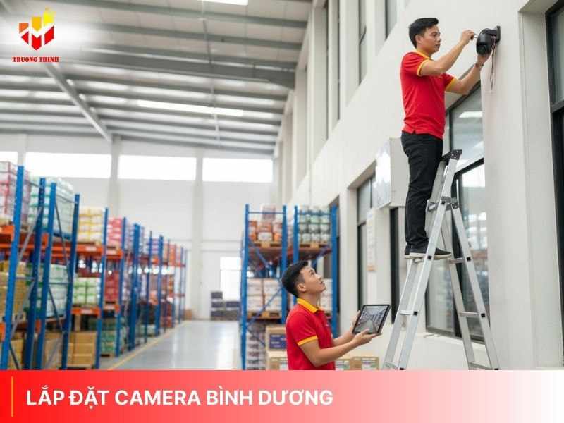 Lắp đặt camera Bình Dương GIÁ RẺ an toàn
