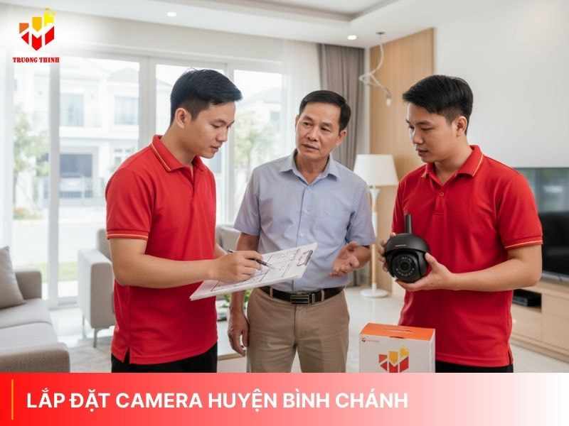 Dịch vụ lắp đặt camera huyện Bình Chánh GIÁ RẺ