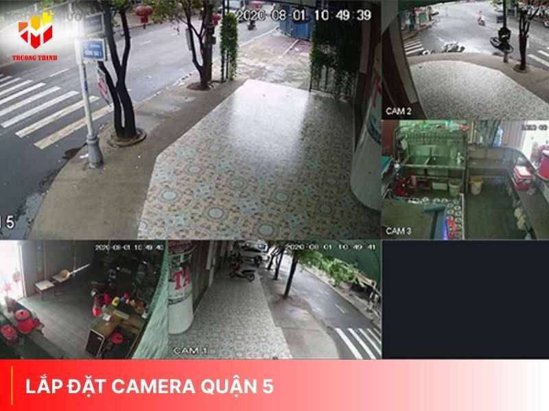 Lắp đặt camera giám sát quận 5