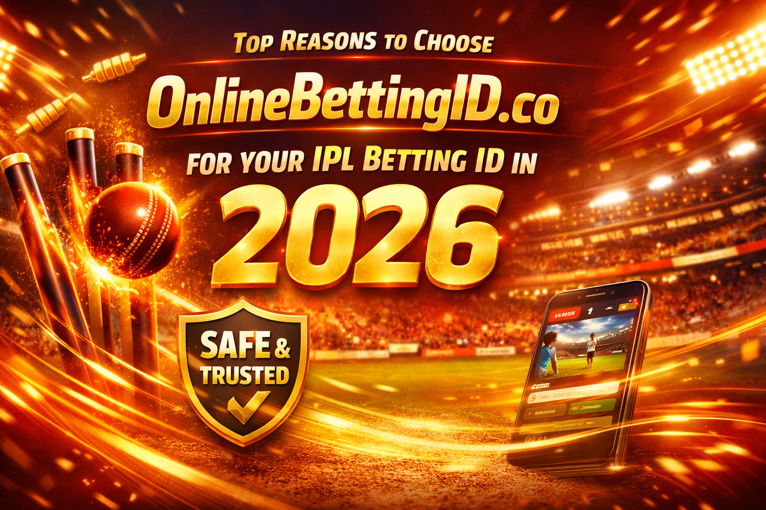 Top Reasons to Choose OnlineBettingID for Your IPL Betting ID in 2026