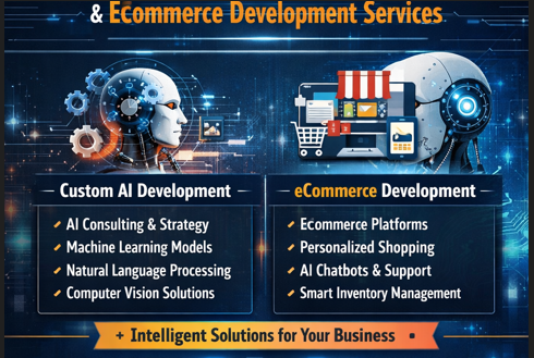 Best Custom AI Development Company & eCommerce Development Services for Scalable Digital Success