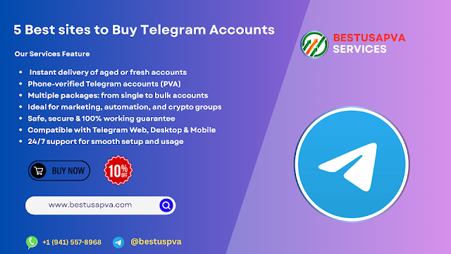 17 Best Sites to Purchase Telegram Accounts (PVA, Bulk)