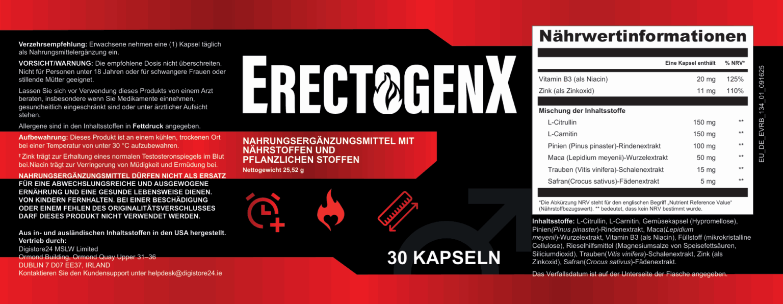 ErectogenX Review: Natural Support for Male Vitality, Energy, and Confidence