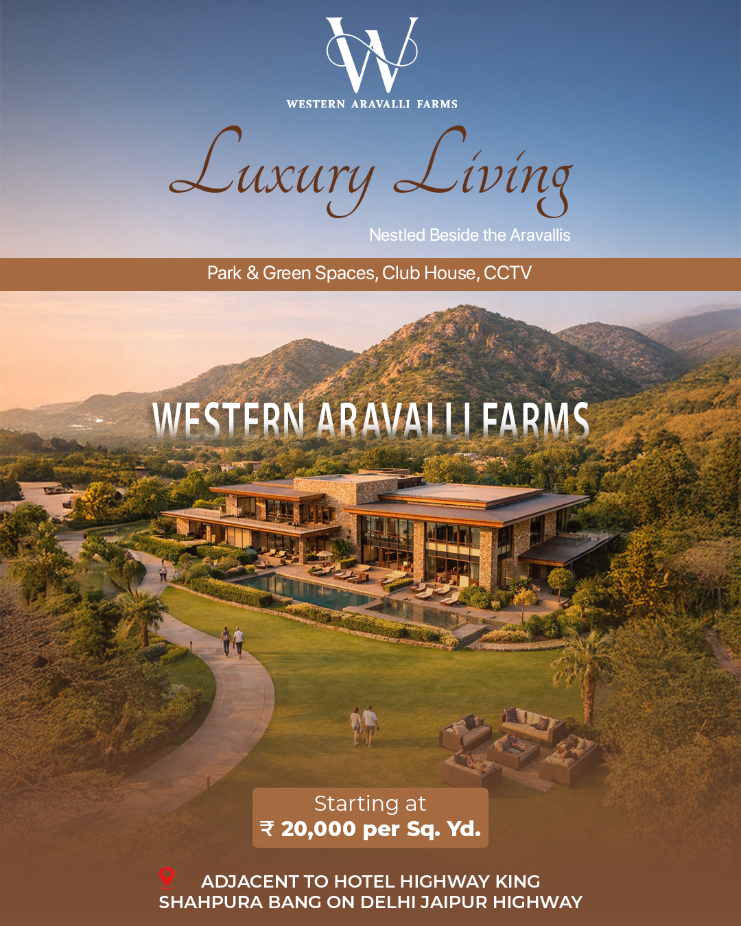 Luxury Farmhouse Plots in Shahpura