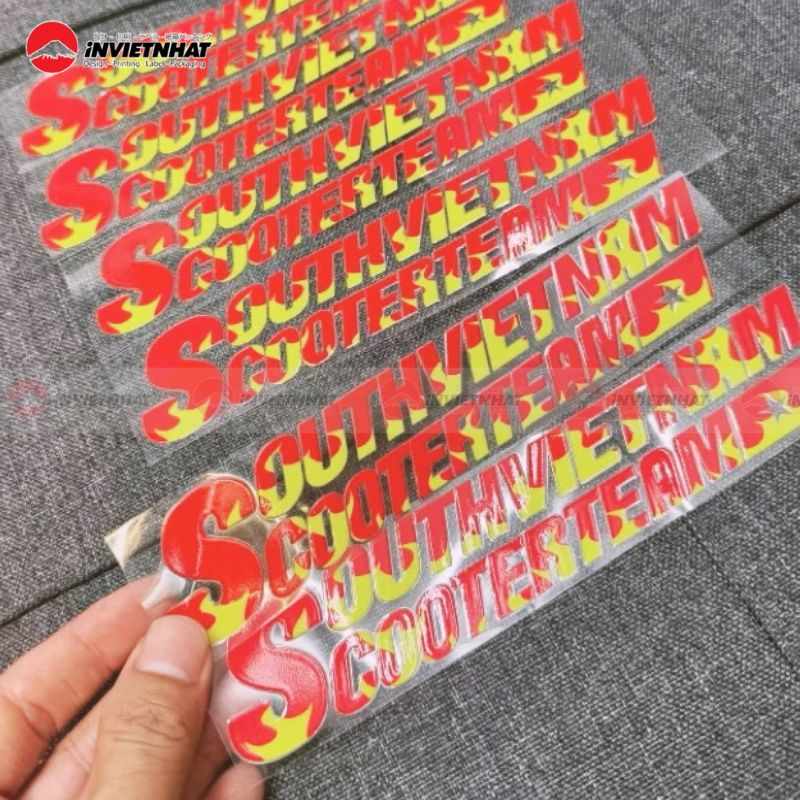 In Tem UV DTF - Bước Đột Phá Trong Branding Sản Phẩm