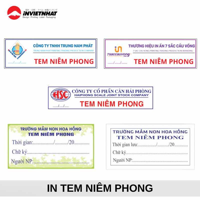 In Tem Niêm Phong - Đầu Tư Nhỏ, Lợi Ích Lớn