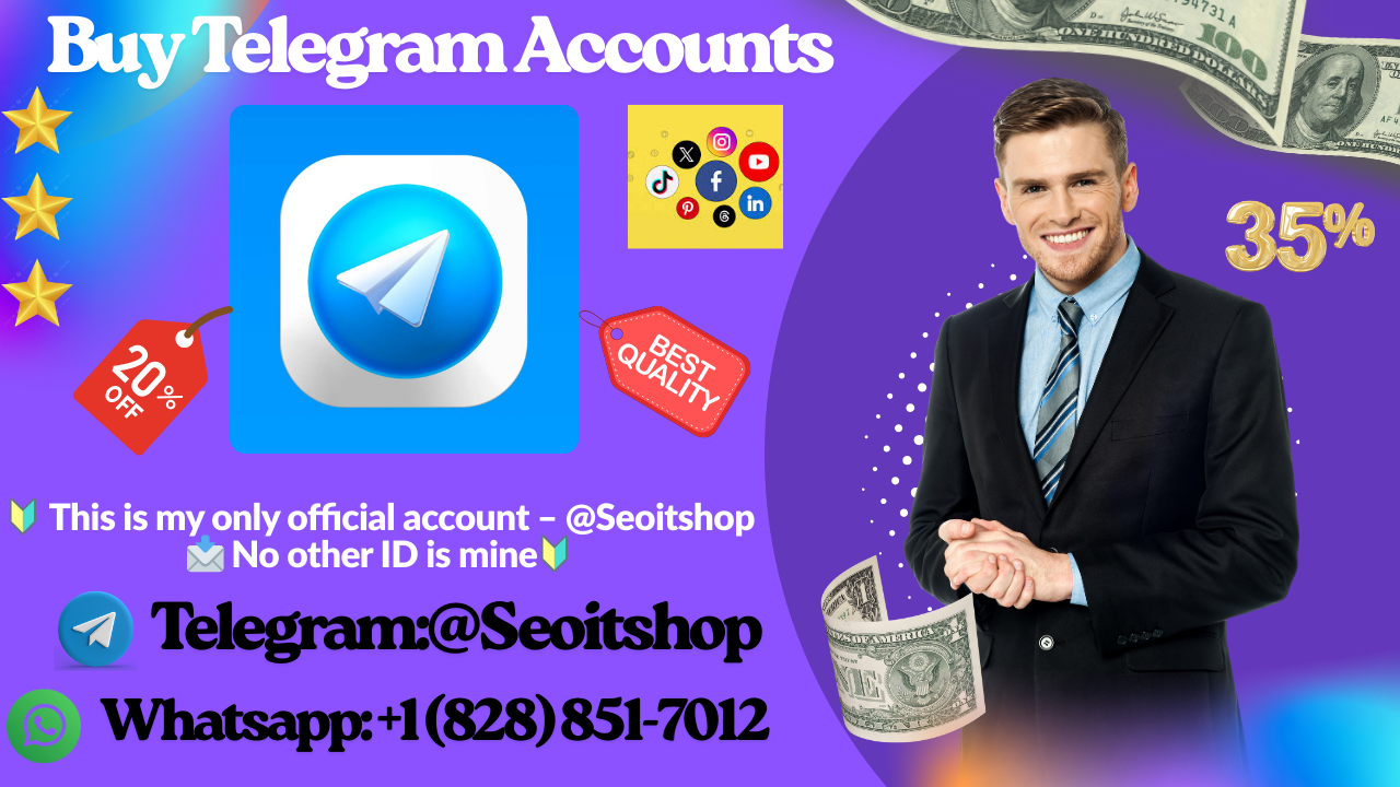 3 Best sites to Buy Telegram Accounts (PVA & Aged)