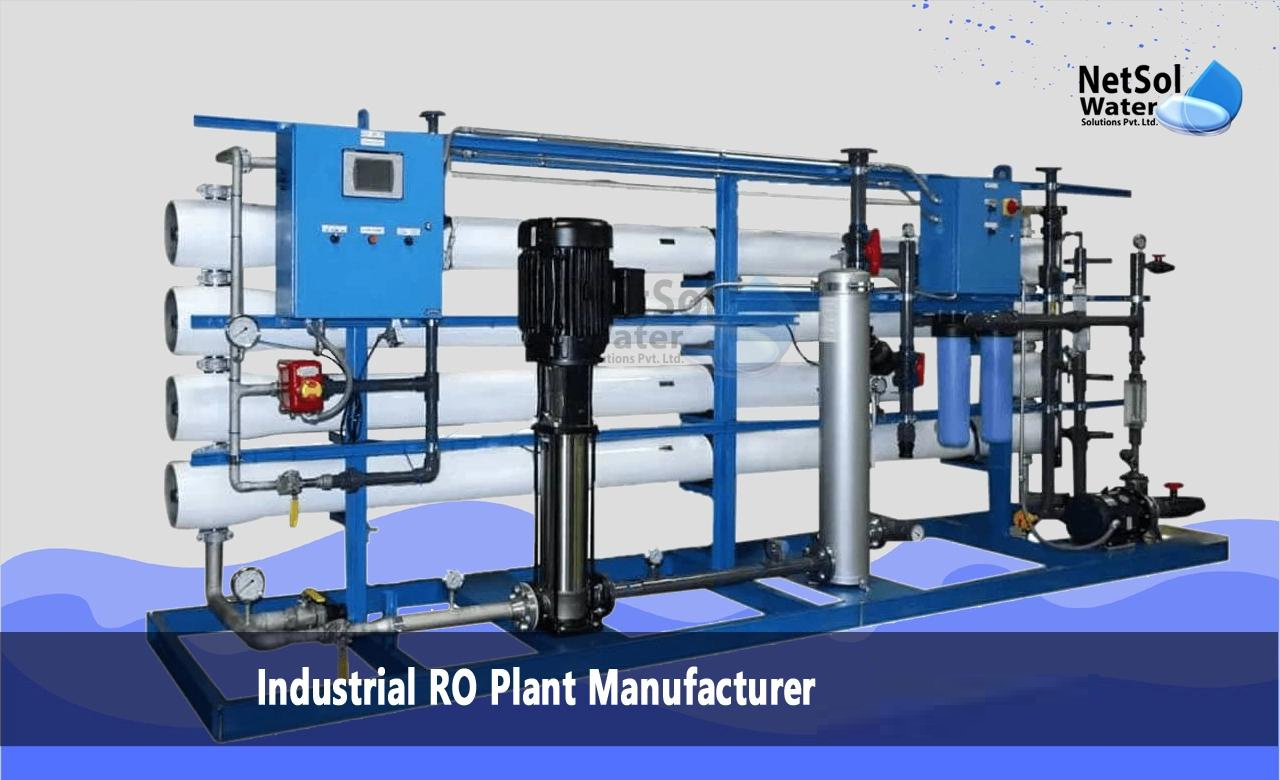 How an Industrial RO Plant Manufacturer in Noida Helps Reduce Maintenance Costs