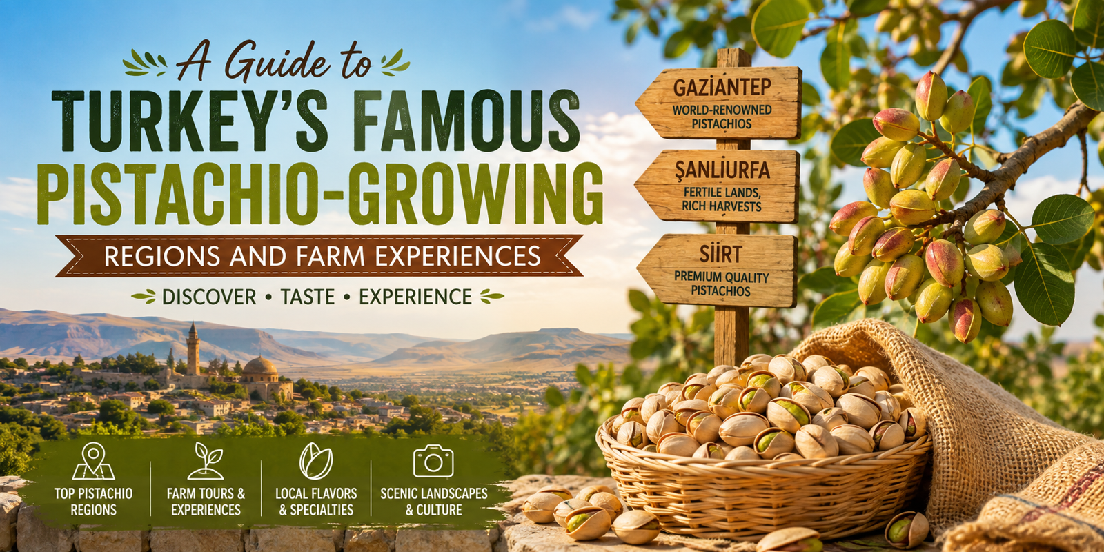 A Guide to Turkey's Famous Pistachio-Growing Regions and Farm Experiences
