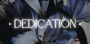 ⢠Dedication ā¢