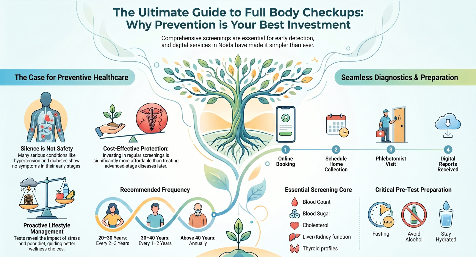 How to Prepare for a Full Body Checkup in Noida: A Complete Step-by-Step Guide