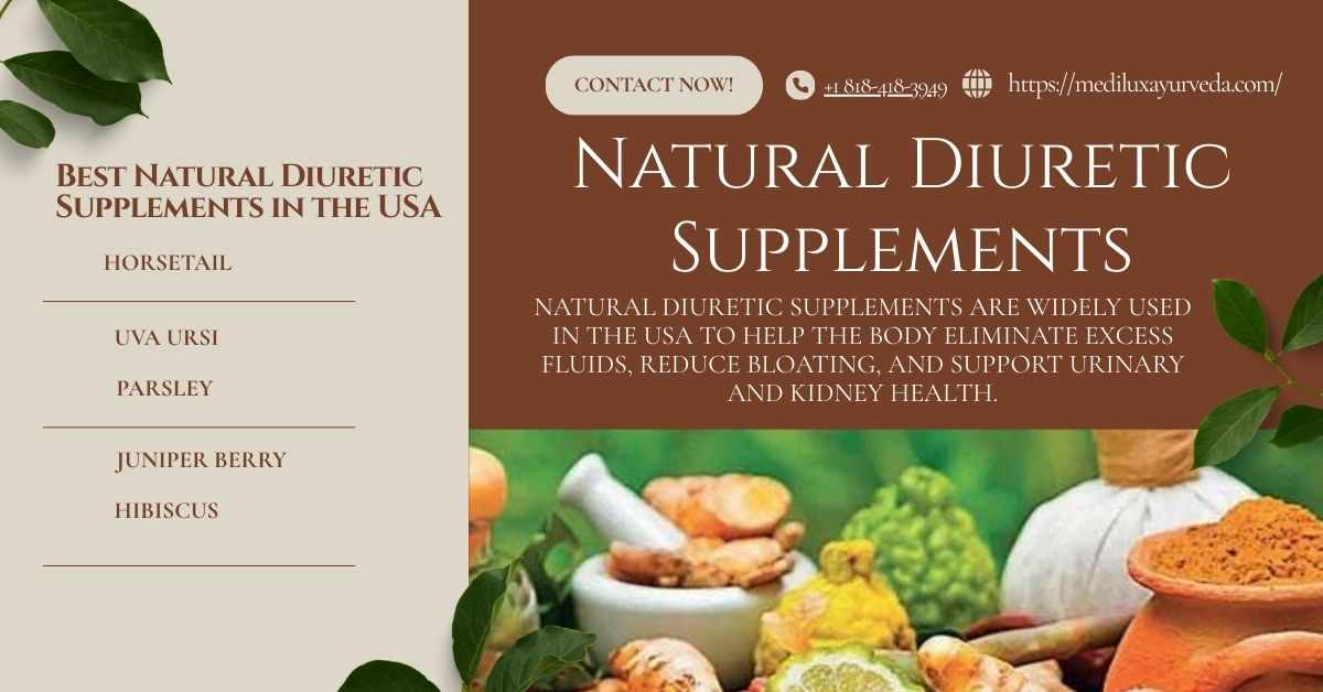 Natural Diuretic Supplements: Best Options in the USA