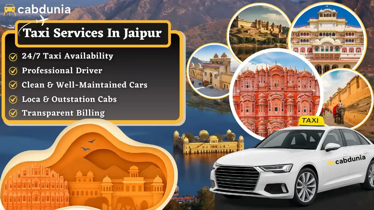 Taxi Services in Jaipur – Comfortable, Safe & Affordable Travel