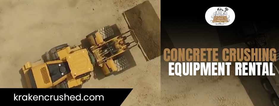concrete crushing equipment rental