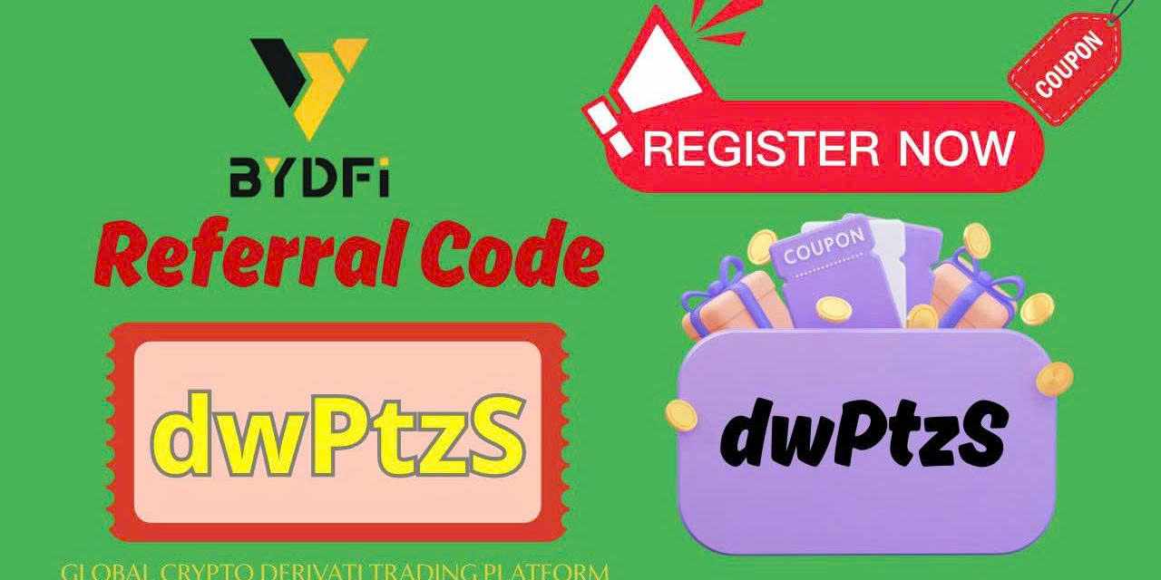 BYDFi Referral Code "dwPtzS" International Bonus Overview