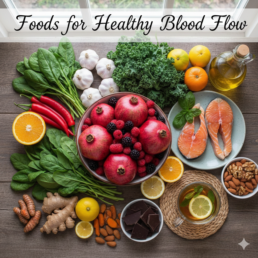 Super Foods That Increase Blood Flow and Enhance Overall Wellness