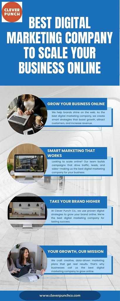 Best Digital Marketing Company to Scale Your Business Online