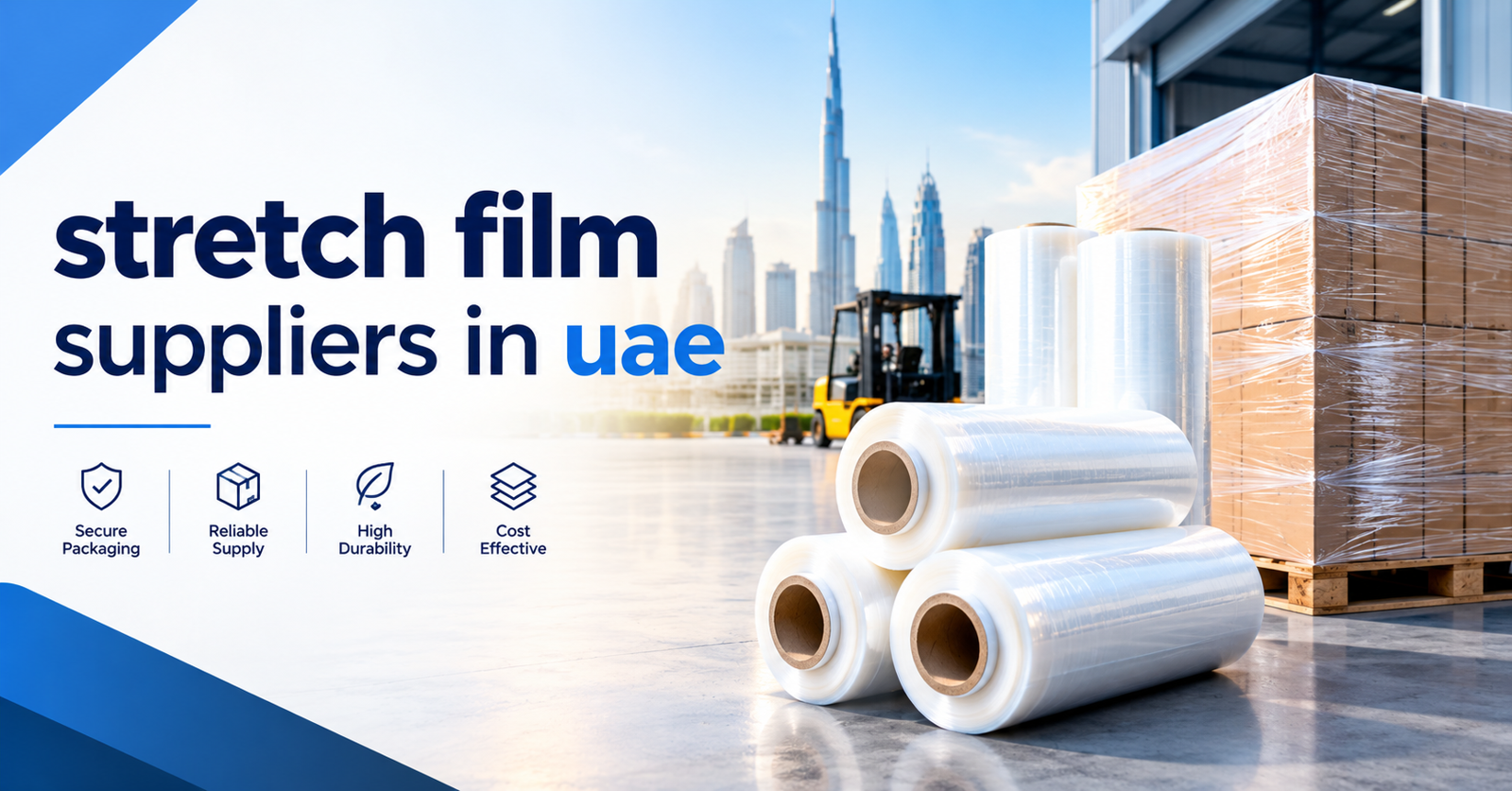 Why Quality Matters When Choosing Stretch Film Suppliers in UAE