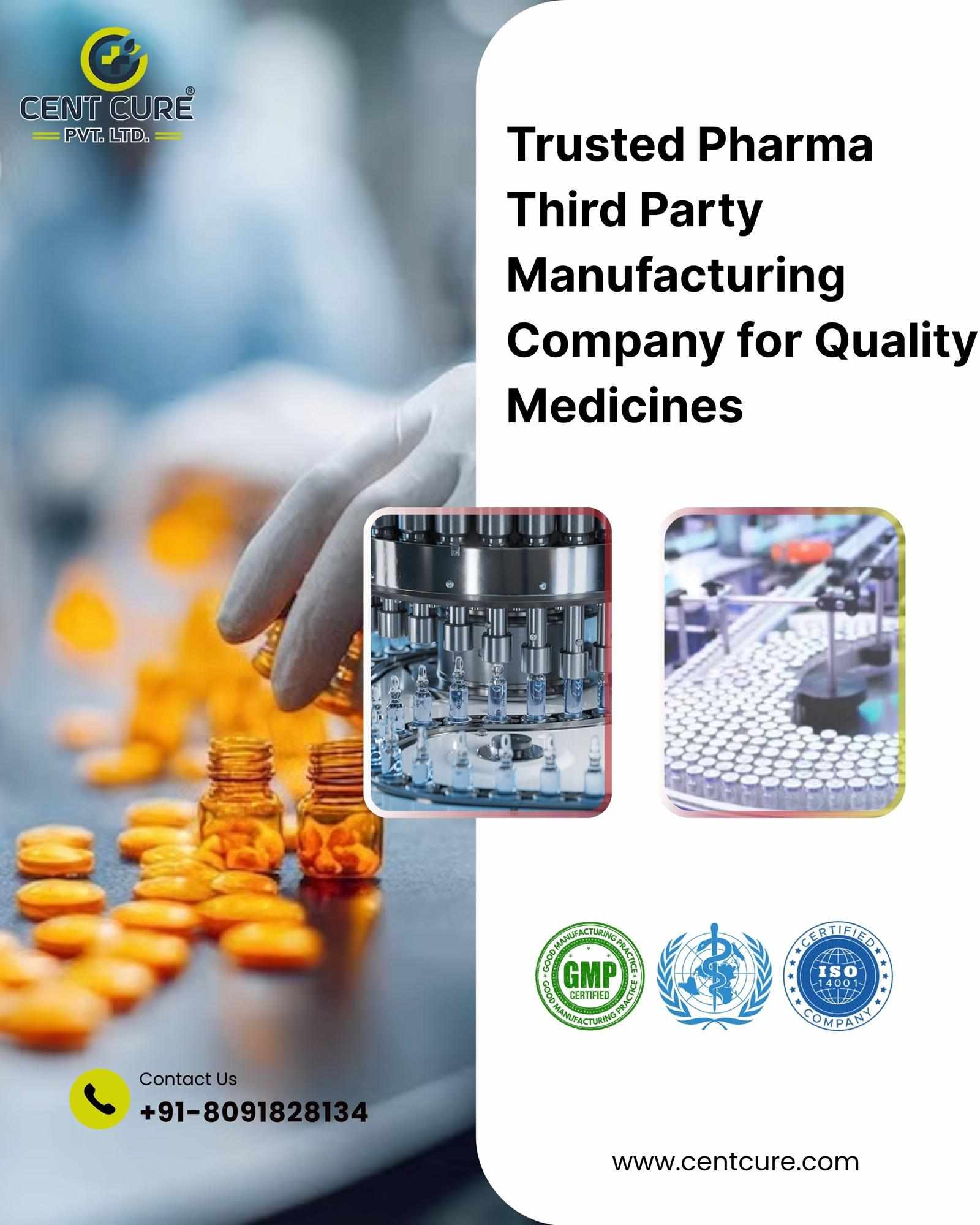 Trusted Pharma Third Party Manufacturing Company for Quality Medicines