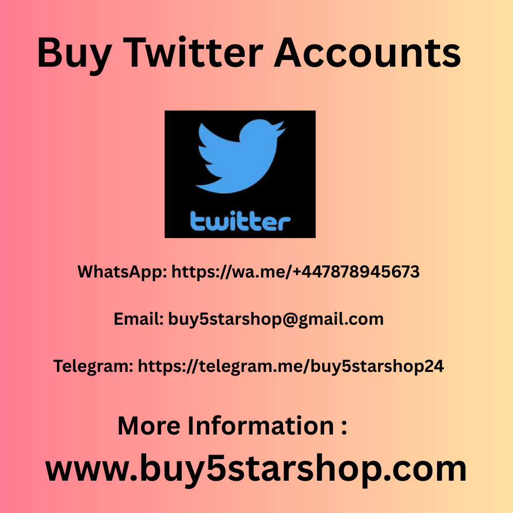 Welcome to my website to Buy Twitter Accounts