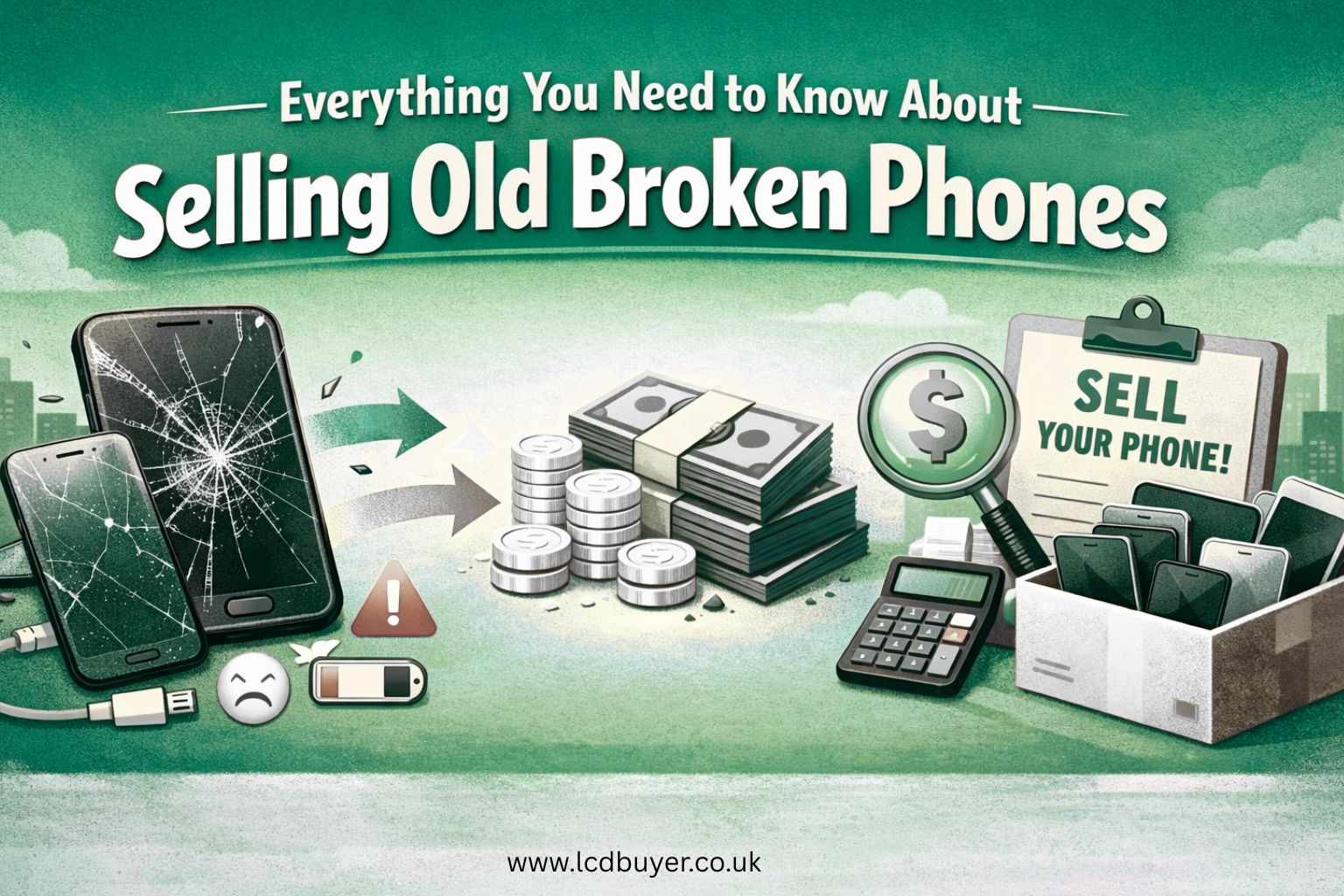 Everything You Need to Know About Selling Old Broken Phones