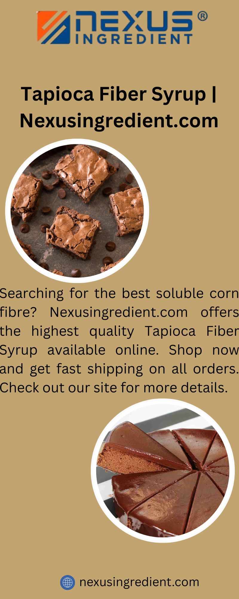 Tapioca Fiber Syrup | Nexusingredient.com