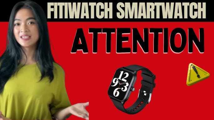 FitiWatch Smartwatch Reliable Health & Fitness Tracking for Everyday Life