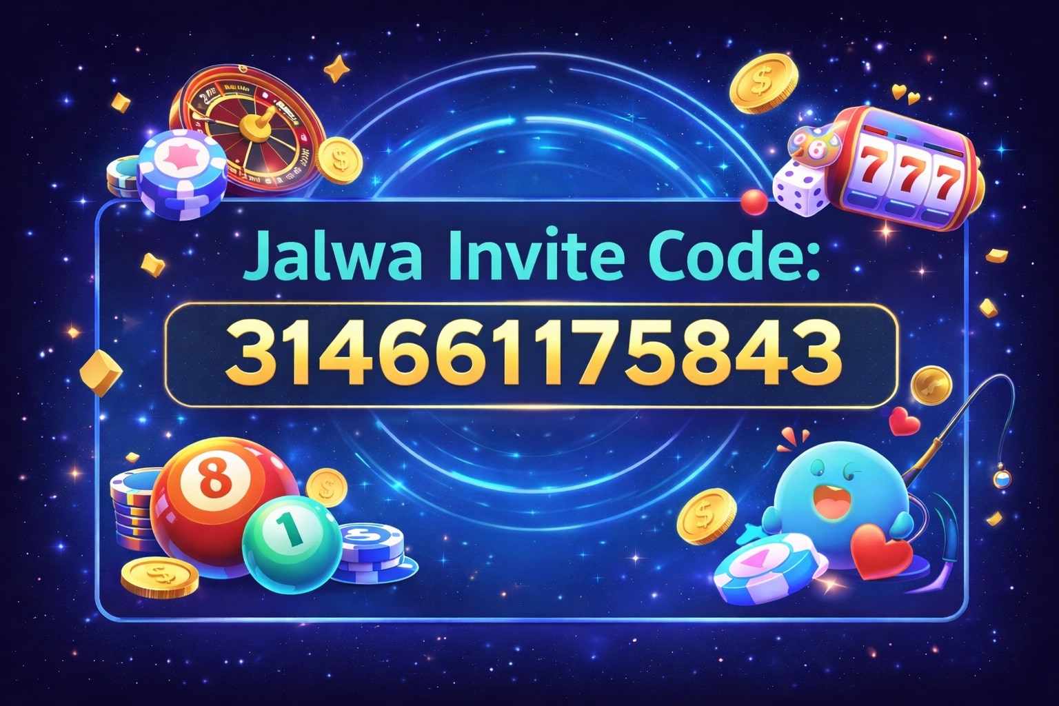 Jalwa Invite Code: 314661175843