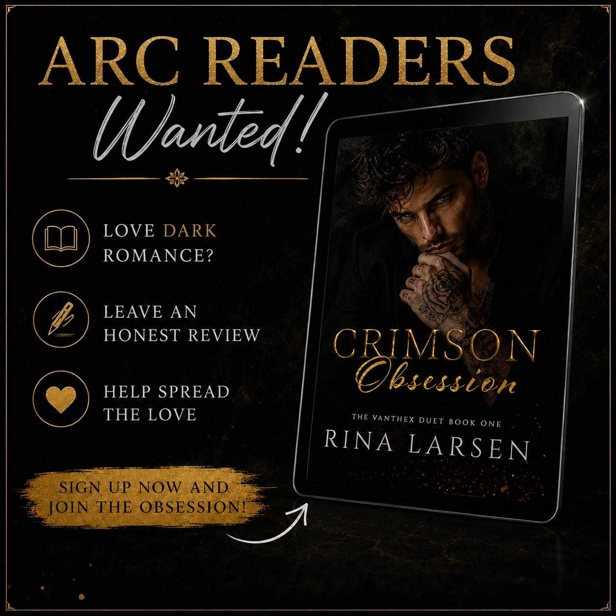 ARC READERS WANTED 🖤