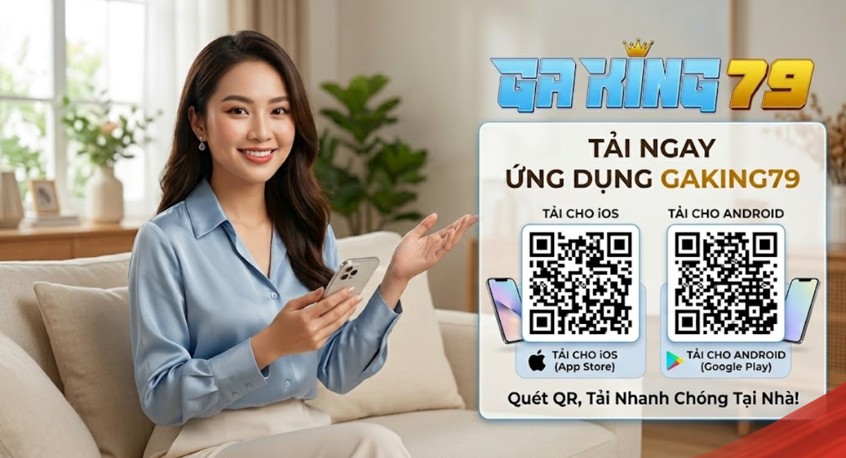TẢI ỨNG DỤNG GAKING79 – TRẢI NGHIỆM GIẢI TRÍ ĐỈNH CAO NGAY TRÊN ĐIỆN THOẠI