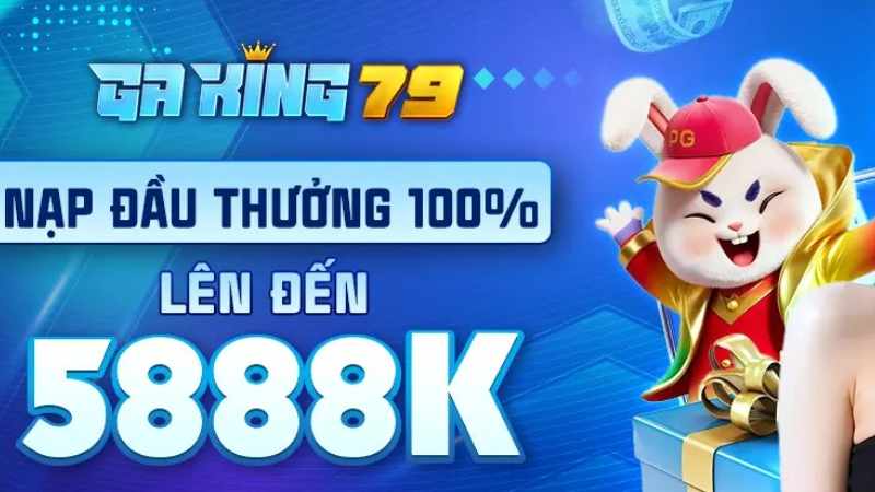 CHÀO MỪNG HỘI VIÊN MỚI - TẶNG 100% GIÁ TRỊ NẠP THƯỞNG LÊN ĐẾN 5888K