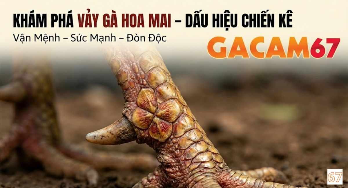 Vảy Độ Hoa Mai – Bí Kíp Lựa Chọn Chiến Kê Bất Bại Cùng Gacam67