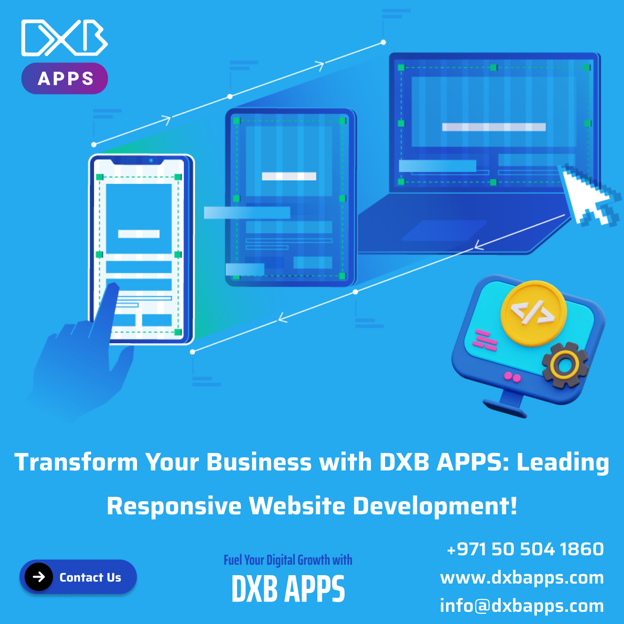 DXB APPS is your best Mobile App Development Abu Dhabi partner