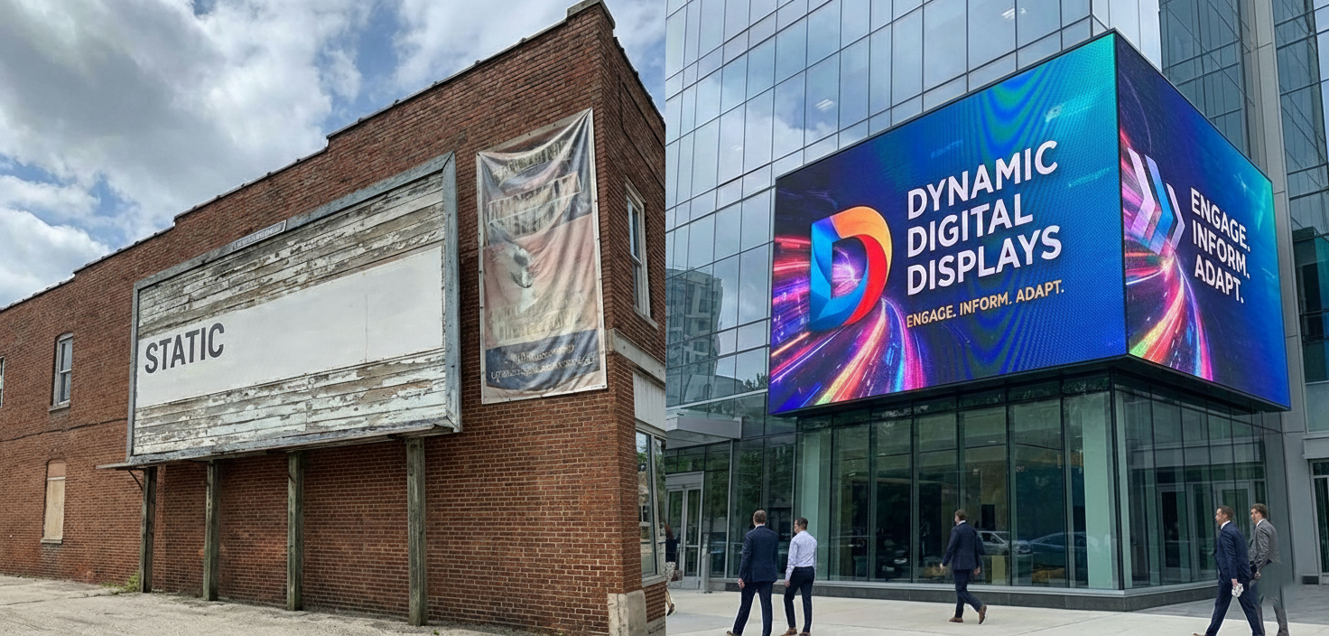 Why Businesses Are Moving from Static Boards to LED Displays