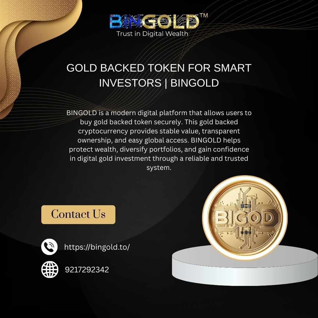 Safe Gold Backed Token Investment Online | BINGOLD
