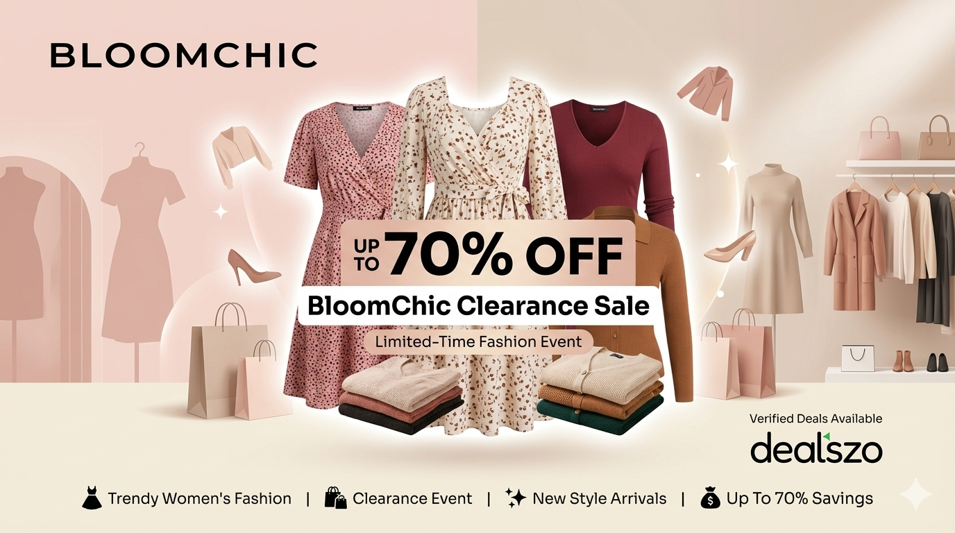 BloomChic Clearance Sale Up To 70% Off – Refresh Your Wardrobe for Less
