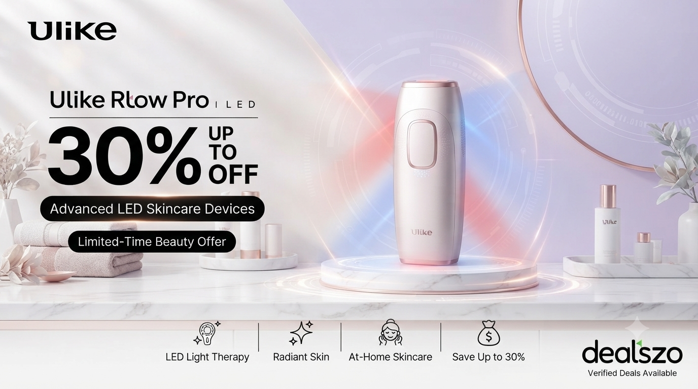 Ulike ReGlow Pro Up to 30% Off: Save on Advanced LED Skincare Devices
