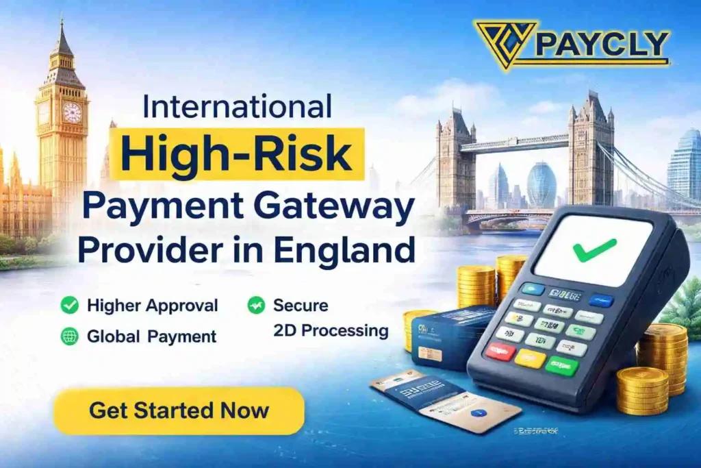 High-risk payment gateway provider in England with global payment support and higher approval rates