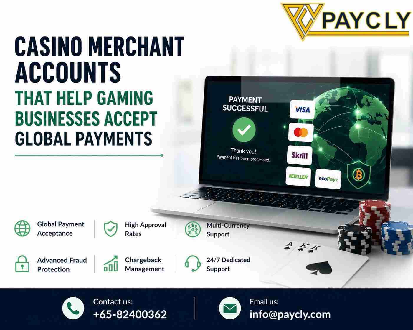 Casino Merchant Accounts Explained: How Online Gaming Businesses Handle Global Payments Today