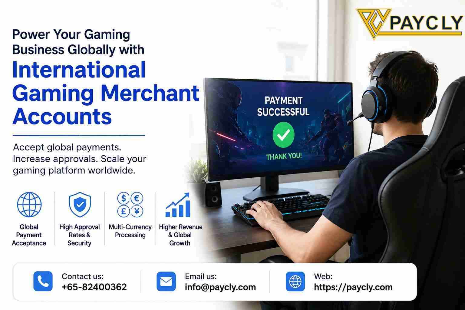 Why USA Gaming Platforms Need International Merchant Accounts to Scale Worldwide