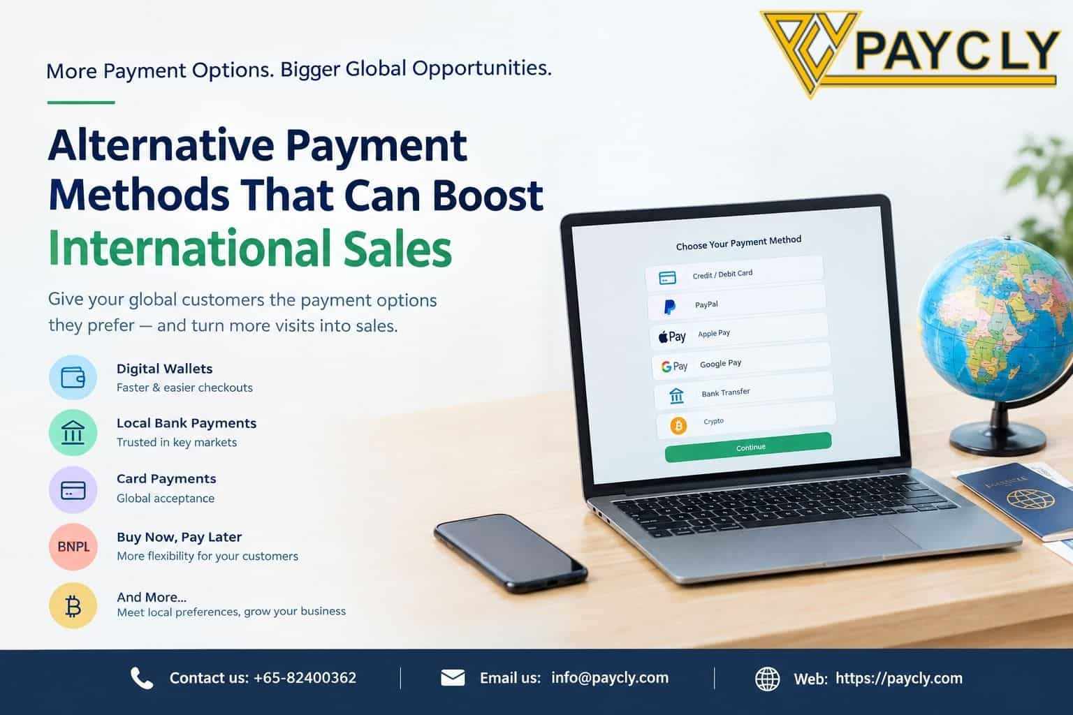 Boost International Sales With the Right Alternative Payment Methods
