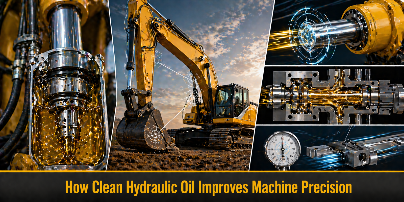 How Clean Hydraulic Oil Improves Machine Precision