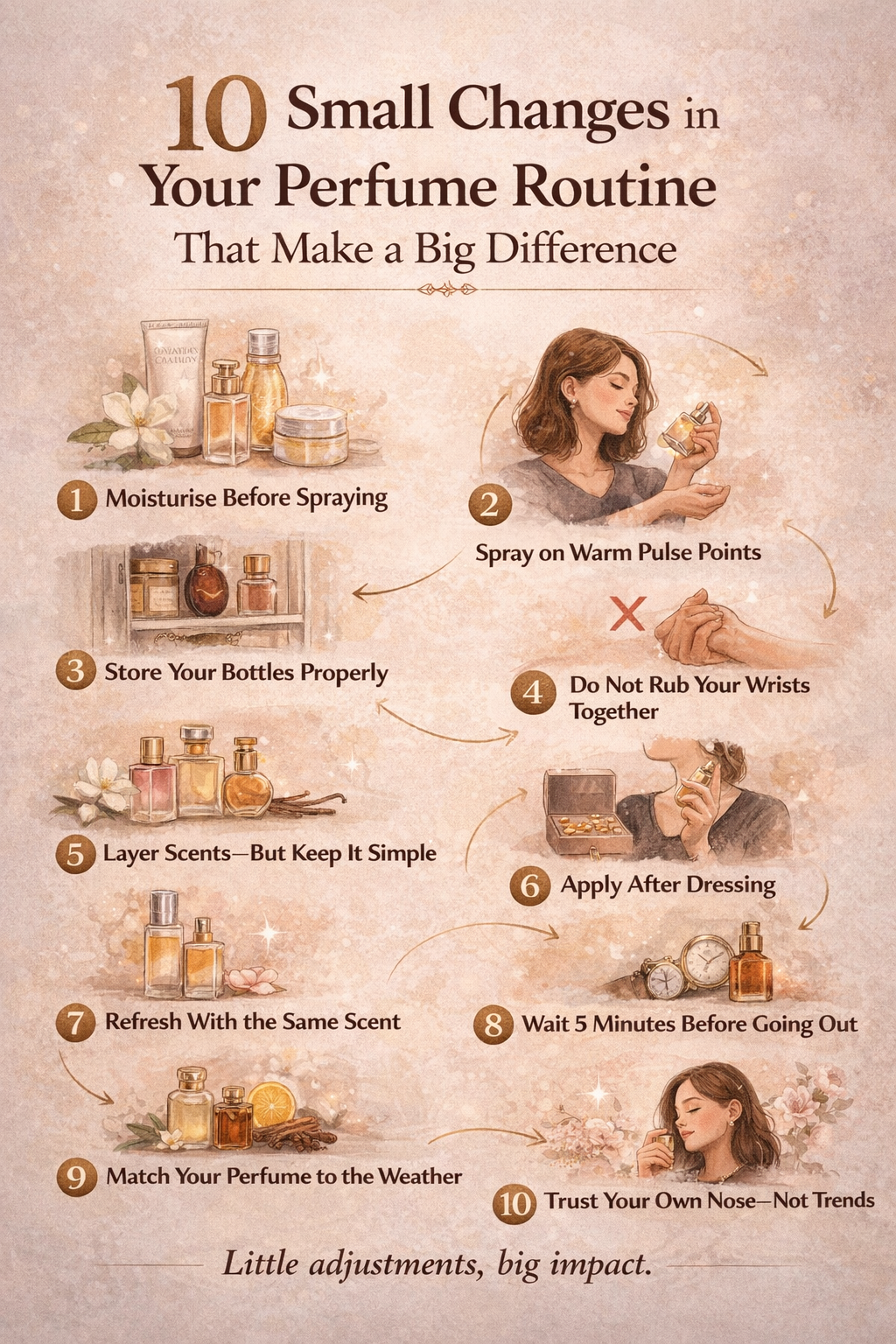 10 Small Changes in Your Perfume Routine That Make a Big Difference