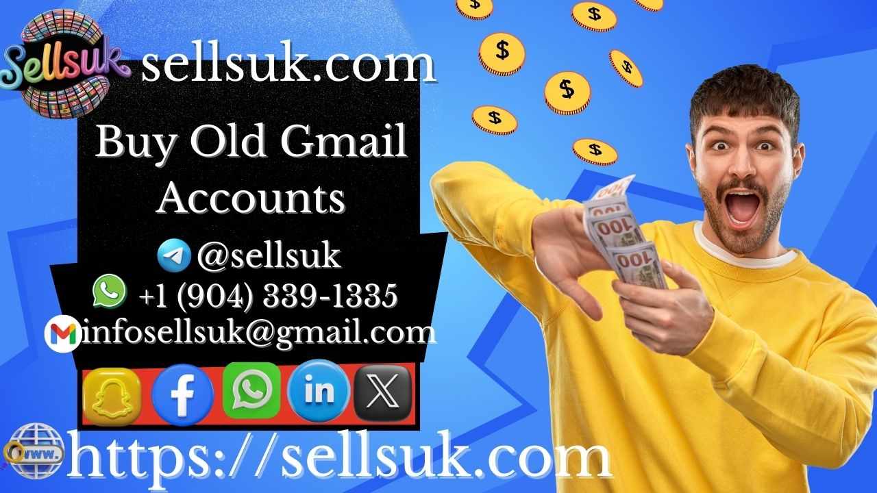 Buy Old Gmail Accounts sellsuk.com