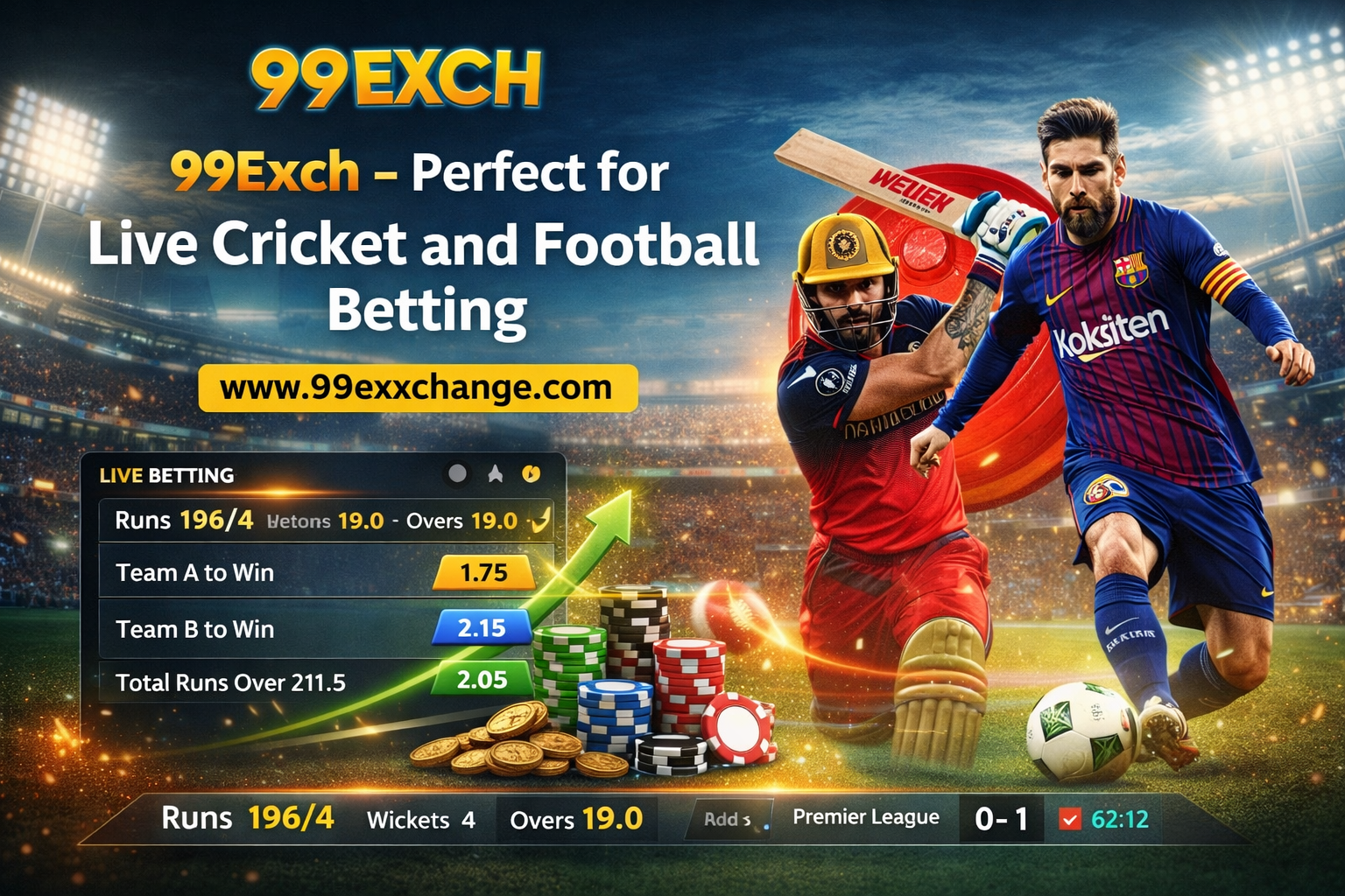 99Exch – Perfect for Live Cricket and Football Betting