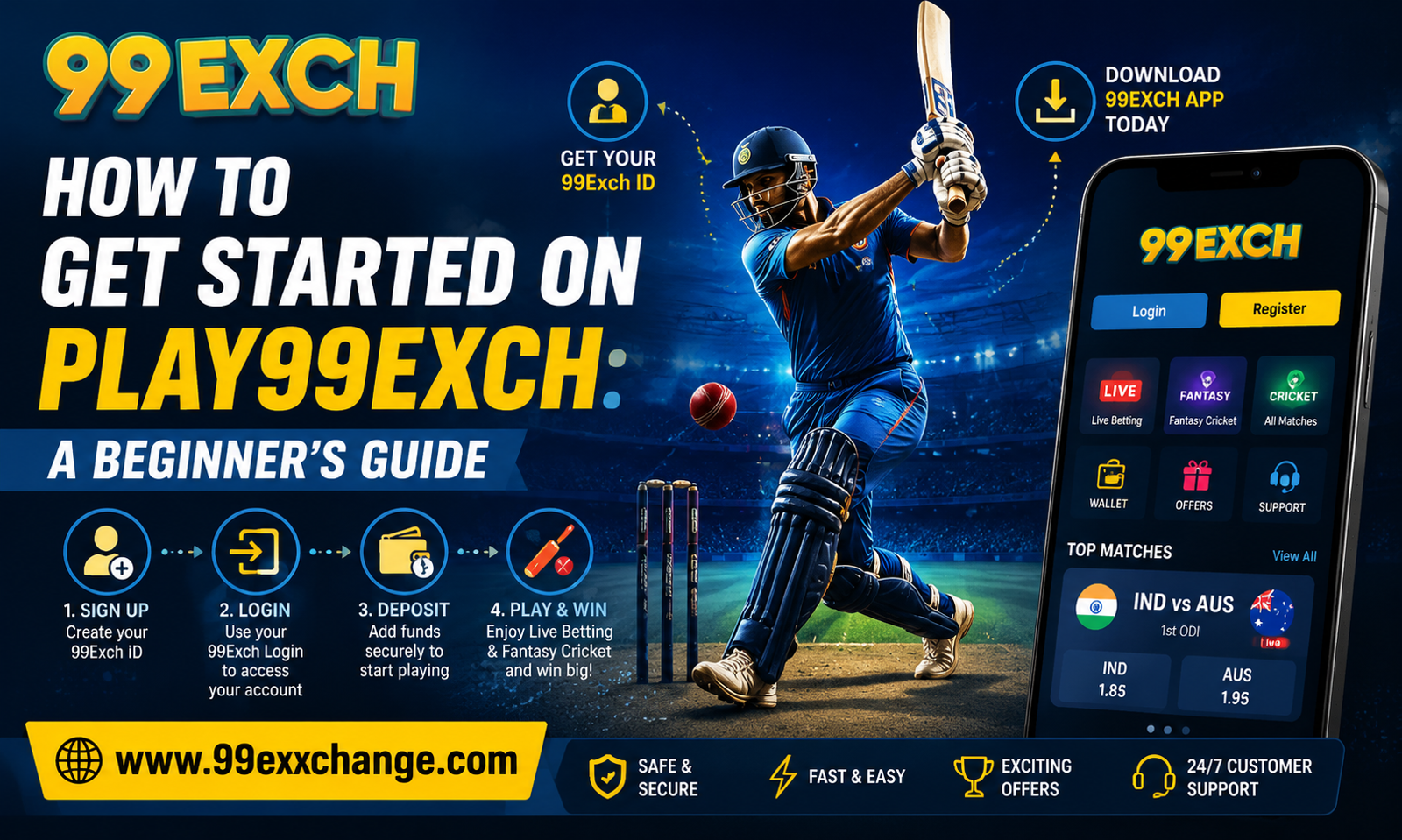 How to Get Started on Play99Exch: A Beginner’s Guide