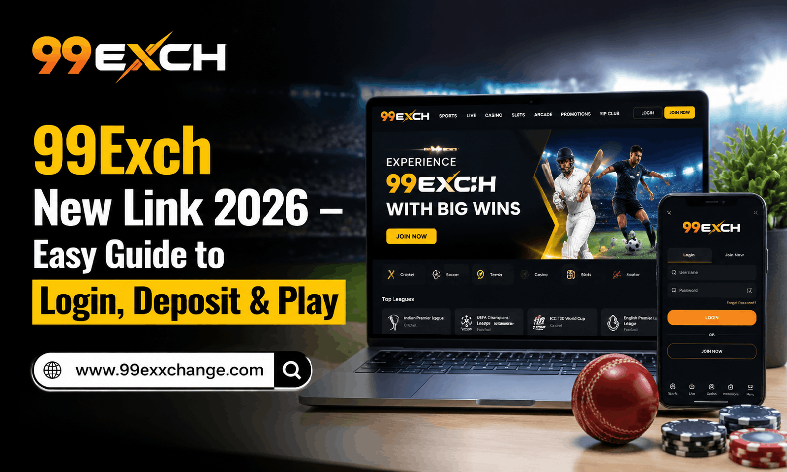 99Exch New Link 2026 – Easy Guide to Login, Deposit & Play