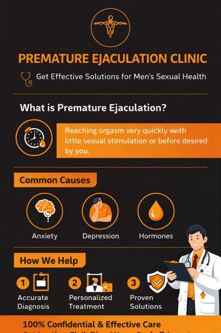 How A Premature Ejaculation Clinic Helps Men Regain Control?